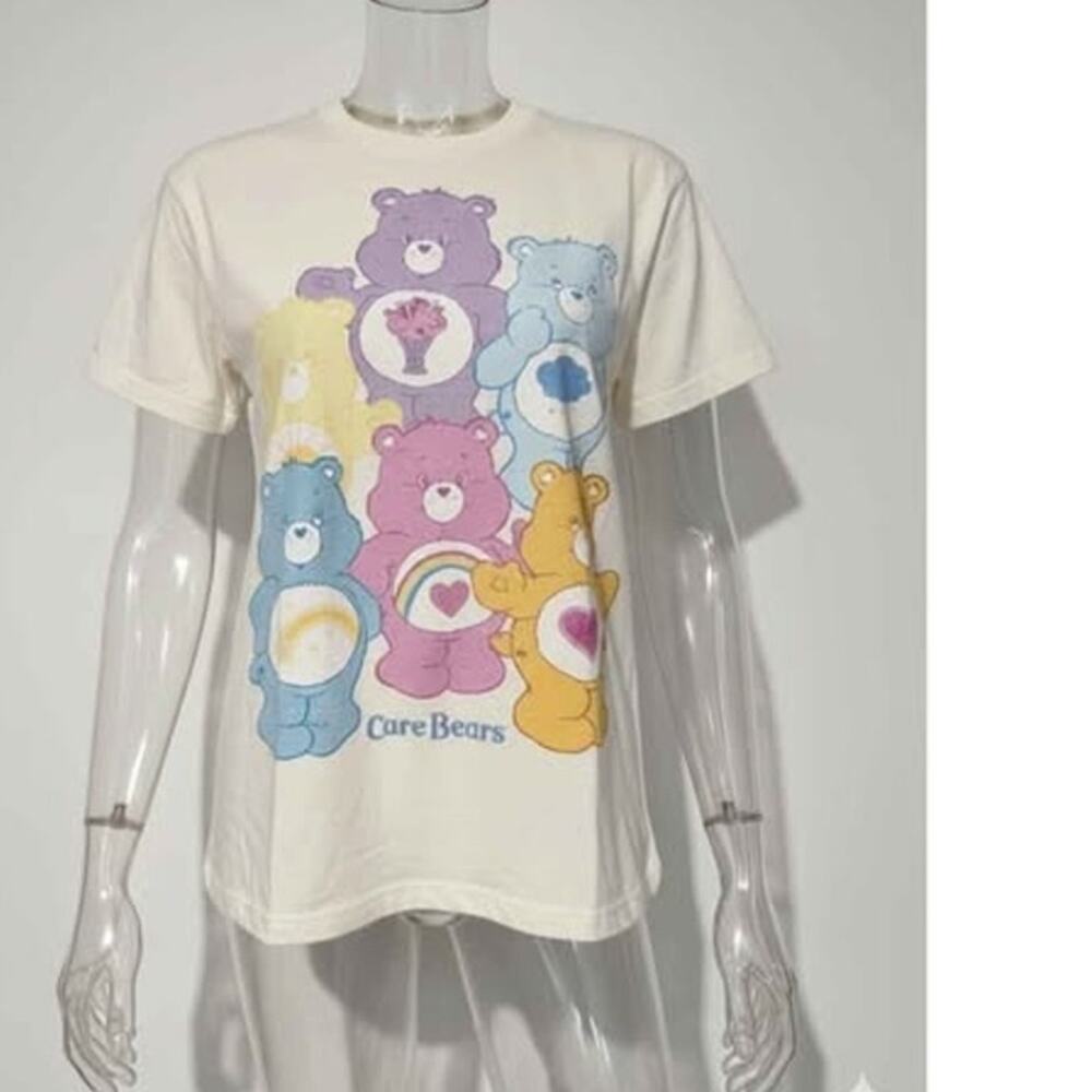 Grayson Threads Care Bears Graphic T-Shirt Women's NWT Vintage Style Tee XS Y2K